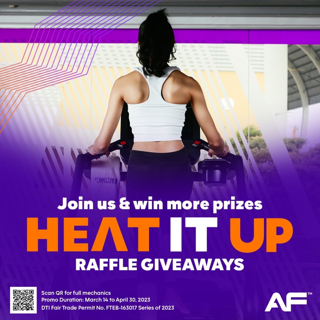 HEAT IT UP Raffle Mechanics Anytime Fitness