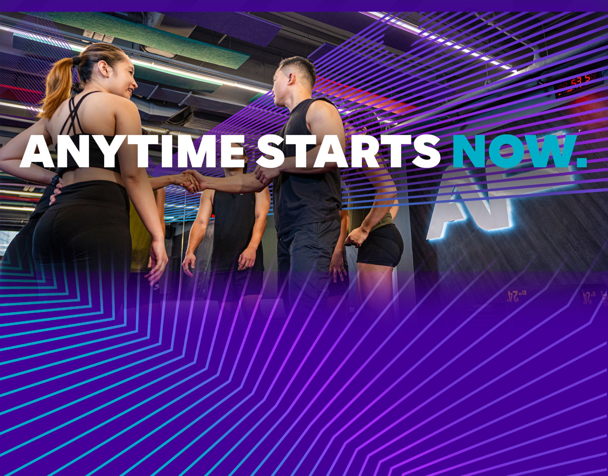 Website Banner Anytime Fitness